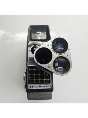 Vintage Movie Camera Bell & Howell Collectible Decor
